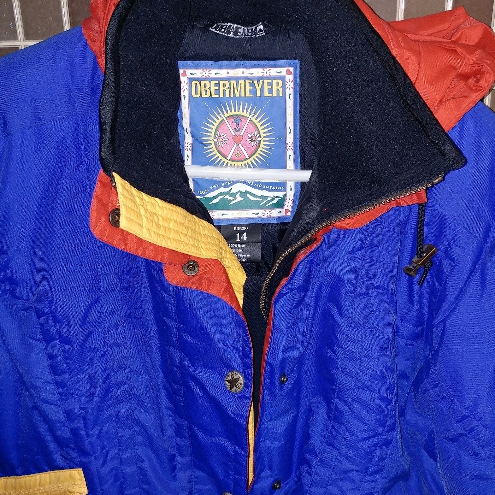 Vintage Girls Junior Ski Jacket by Obermeyer